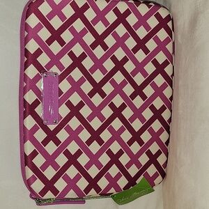Vera Bradley Neoprene Tablet Sleeve. Julep Tulip Pattern 10 1×2" × 8 1/2"